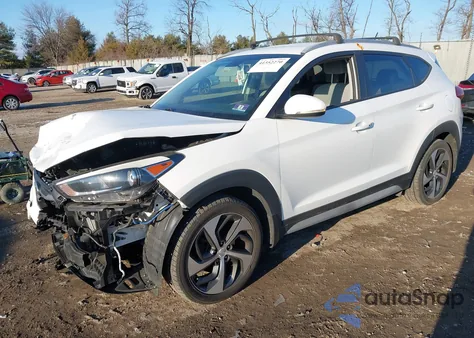 2017 Hyundai Tucson Sport из США, поврежденный, VIN KM8J3CA21HU532015